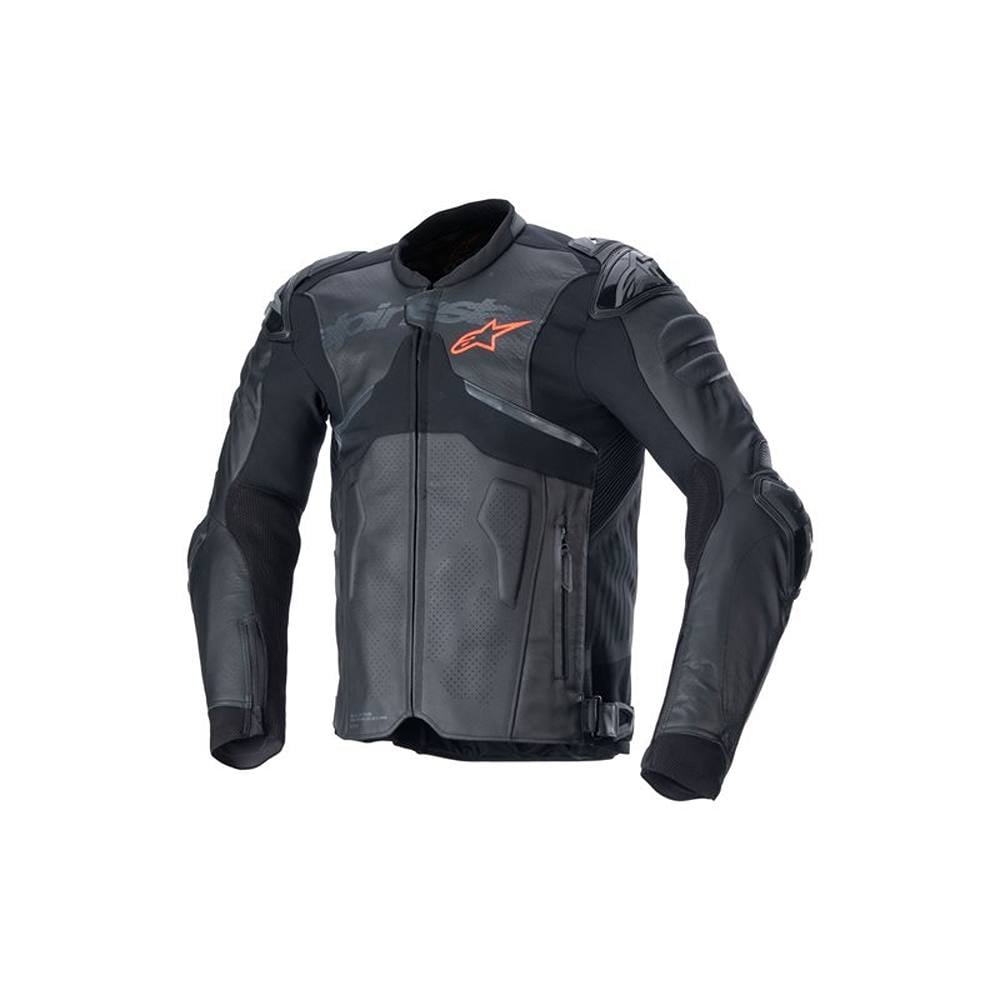 Image of Alpinestars Atem V5 Leather Jacket Black Size 52 ID 8059347311036