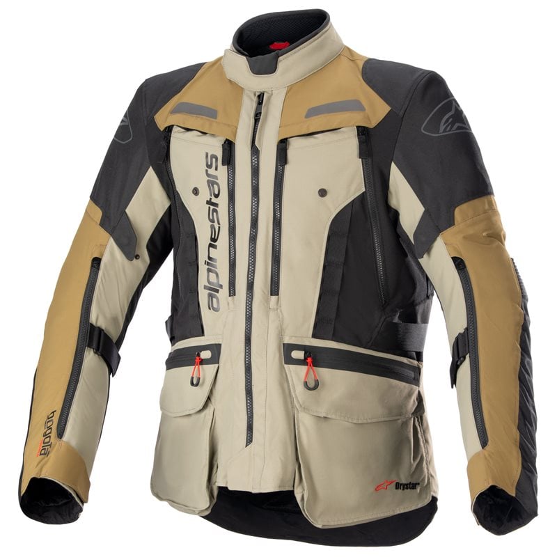Image of Alpinestars Bogotá Pro Drystar Jacket Vetiver Military Olive Size S EN