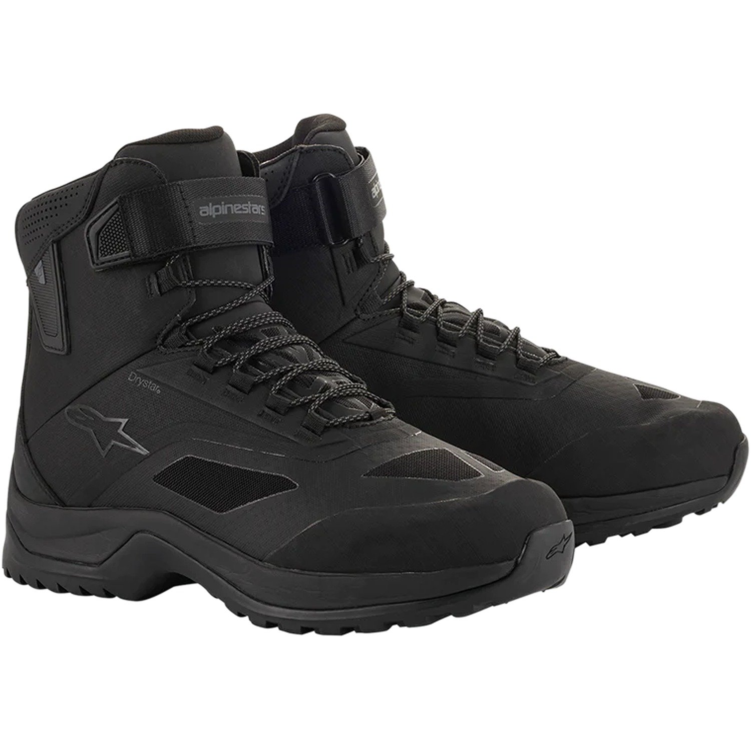 Image of Alpinestars CR-6 Drystar Riding Shoes Black Taille US 10