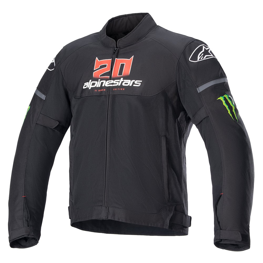 Image of Alpinestars FQ20 T-Sps Air Monster Jacket Black White Bright Red Size 2XL ID 8059347204192