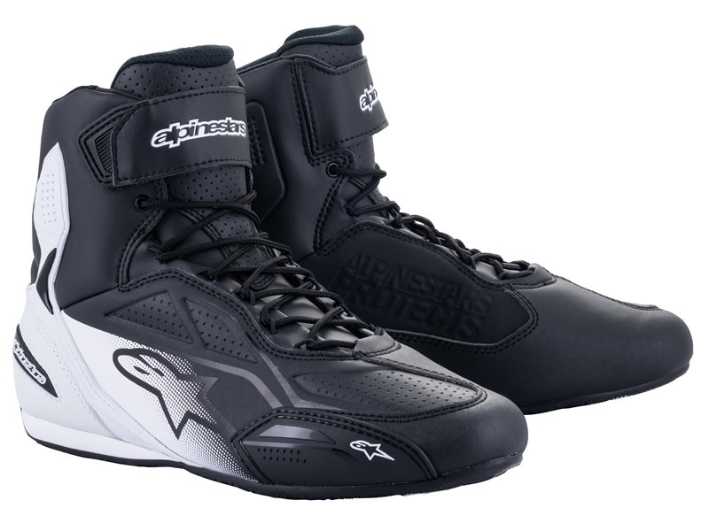 Image of Alpinestars Faster-3 Shoes Black White Talla US 125