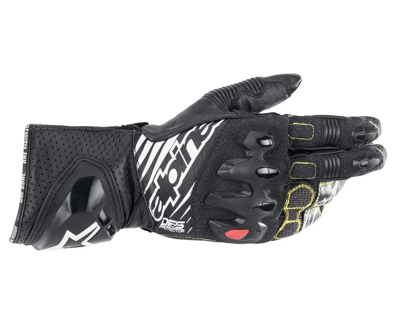 Image of Alpinestars GP Tech V2 Noir Blanc Gants Taille L