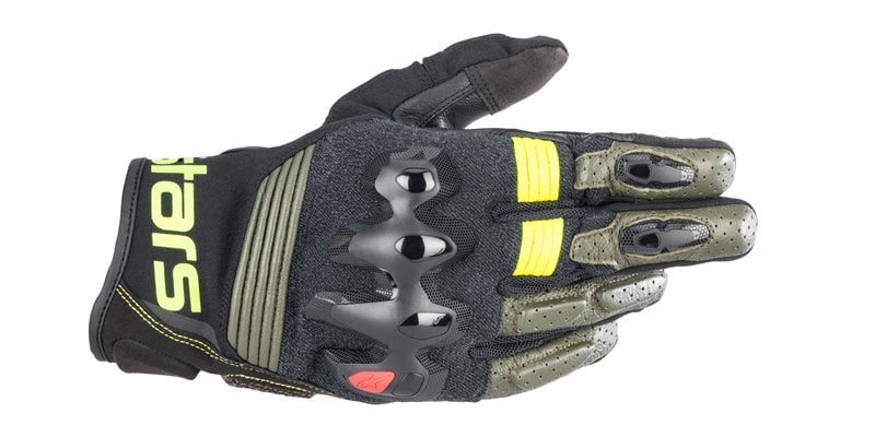 Image of Alpinestars Halo Forest Black Yellow Fluo Size L EN