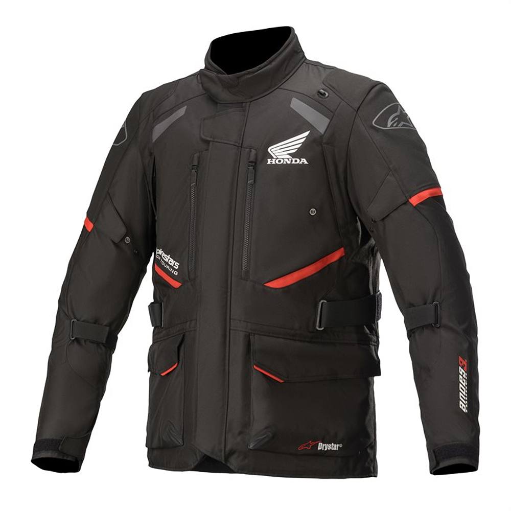 Image of Alpinestars Honda Andes V3 Drystar Jacket Black Taille 4XL