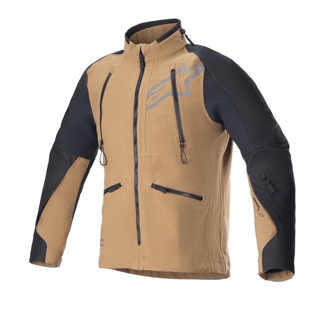 Image of Alpinestars Hyde XT Drystar XF Jacket Sand Black Größe 2XL