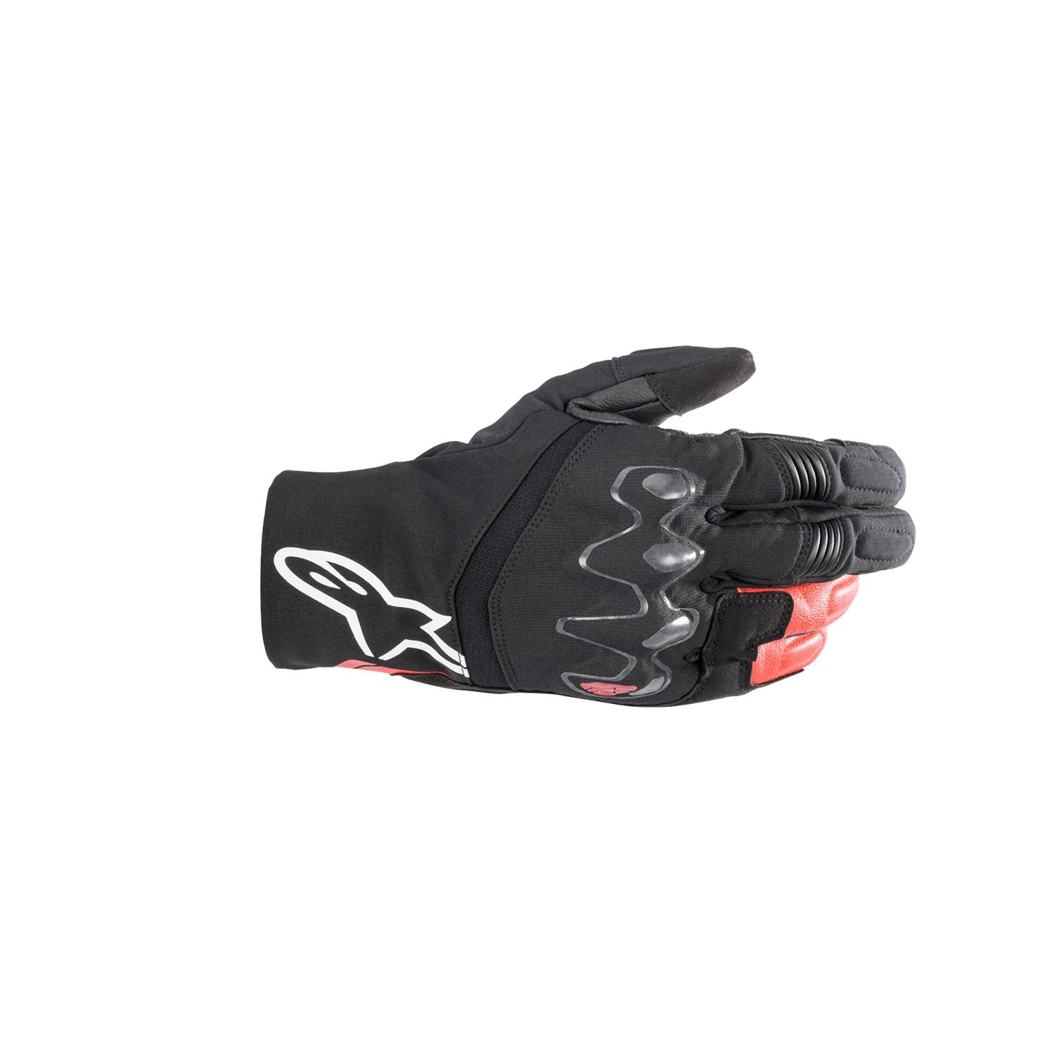 Image of Alpinestars Hyde Xt Drystar Xf Gloves Black Bright Red Größe 2XL