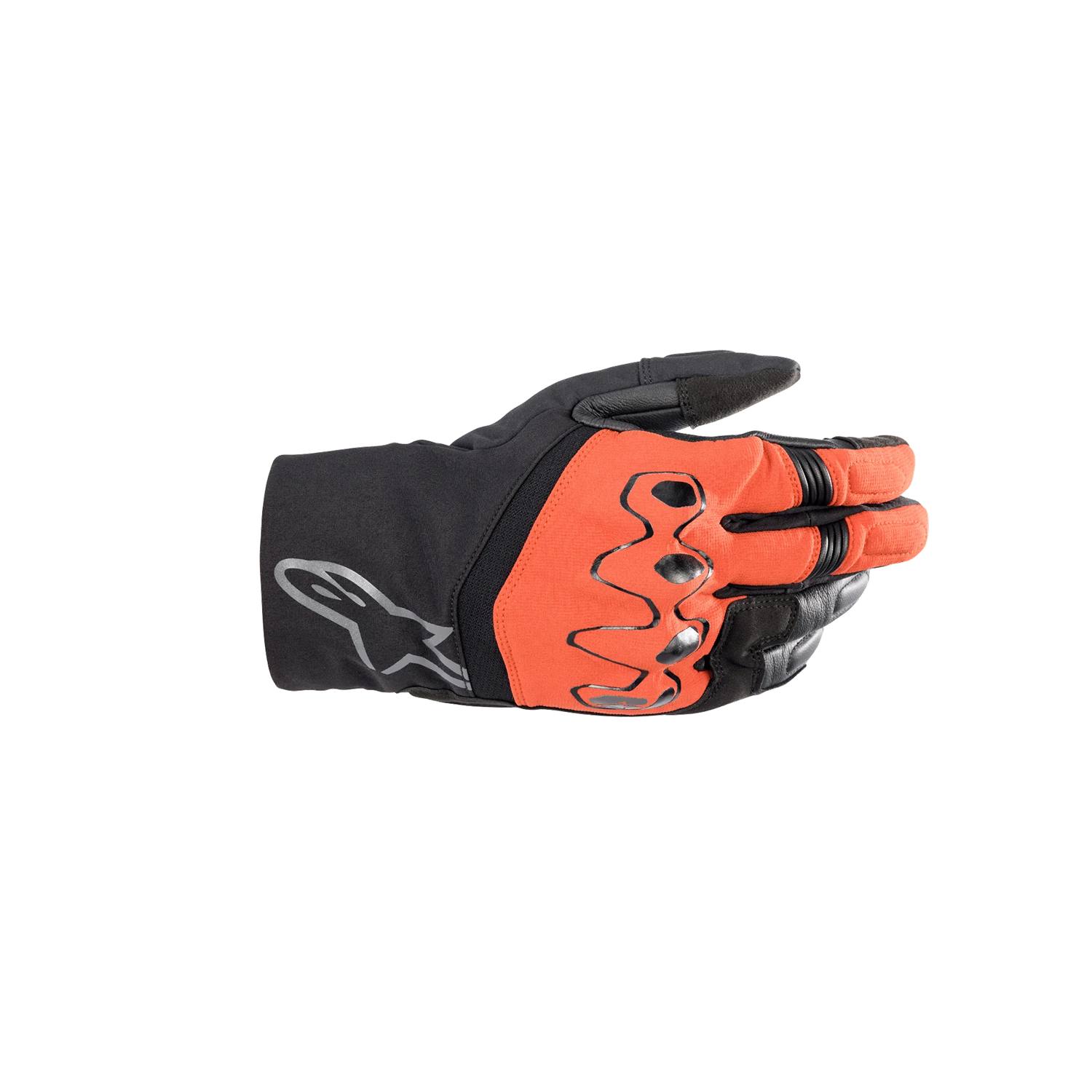 Image of Alpinestars Hyde Xt Drystar Xf Gloves Fire Red Black Size 2XL EN
