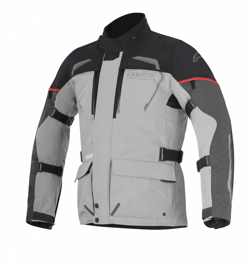 Image of Alpinestars Managua Gore-Tex Jacket Gray Dark Gray Black Size S ID 8051194989352