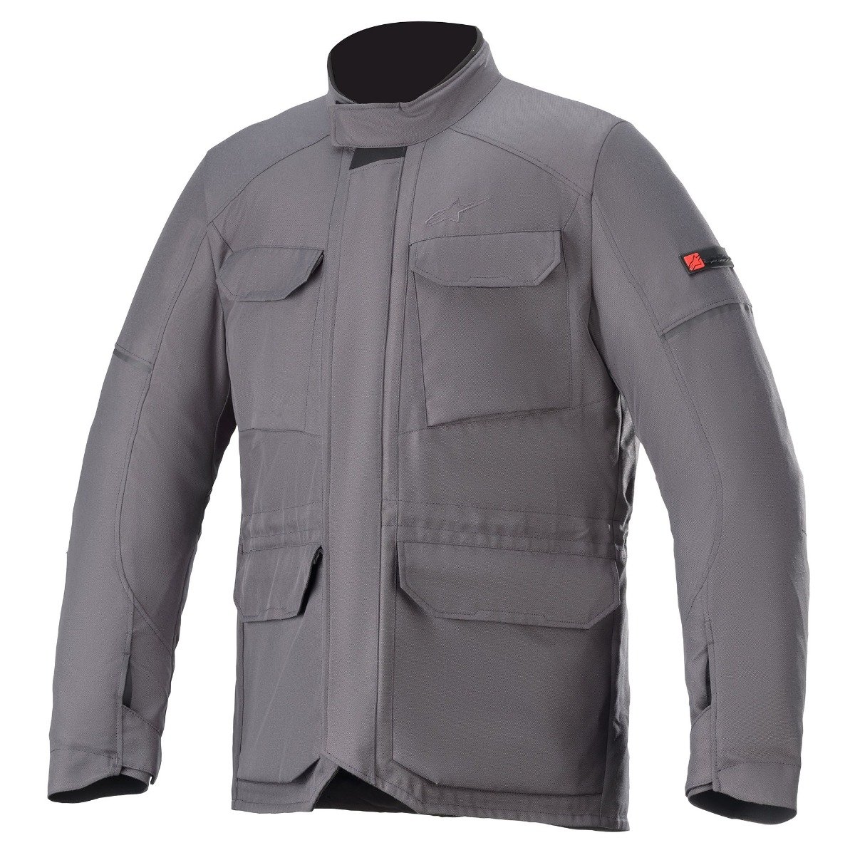 Image of Alpinestars Maverick Waterproof Jacket Tar Gray Size S EN