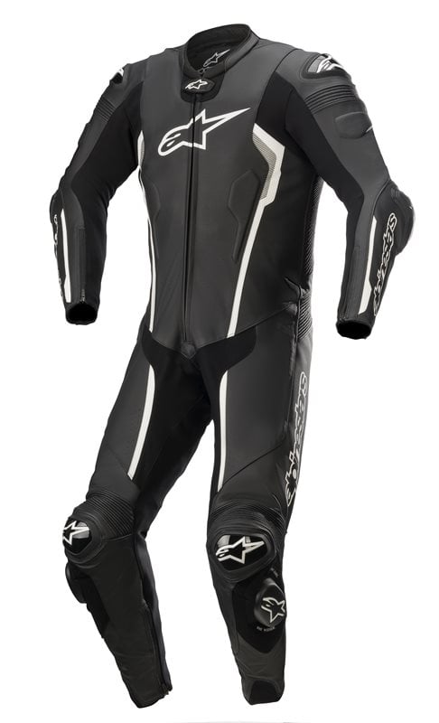 Image of Alpinestars Missile V2 Schwarz Weiß 1-Teiler Kombi Größe 58