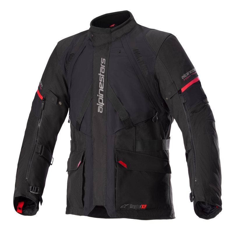 Image of Alpinestars Monteira Drystar XF Jacket Black Bright Red Size 2XL EN