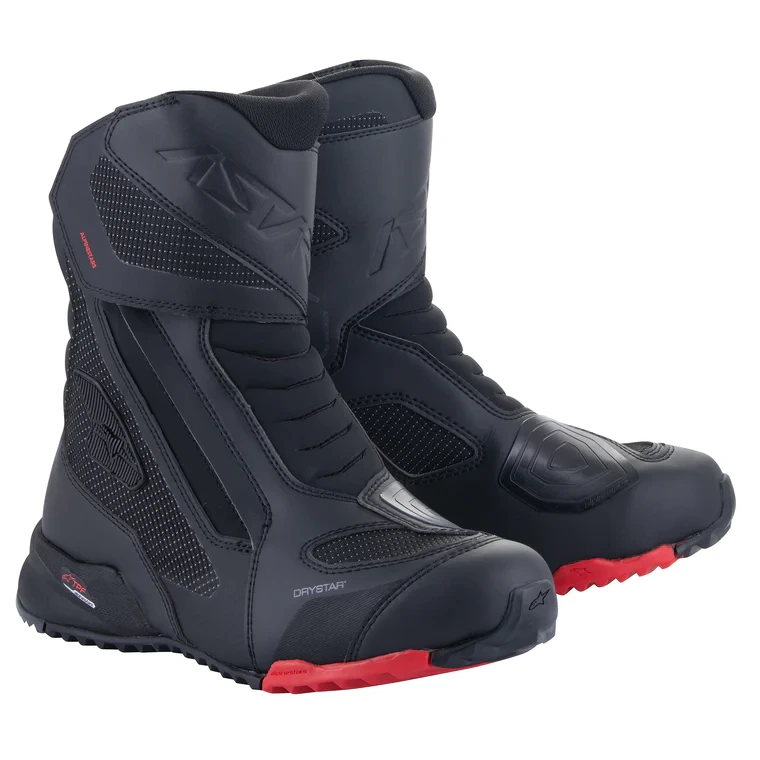 Image of Alpinestars Rt-7 Drystar Boots Black Red Talla 40