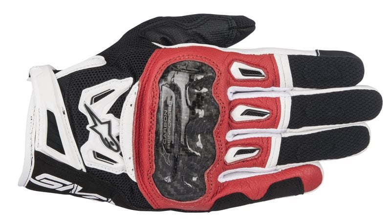Image of Alpinestars SMX-2 Air Carbon V2 Black Red Size 2XL ID 8021506616986