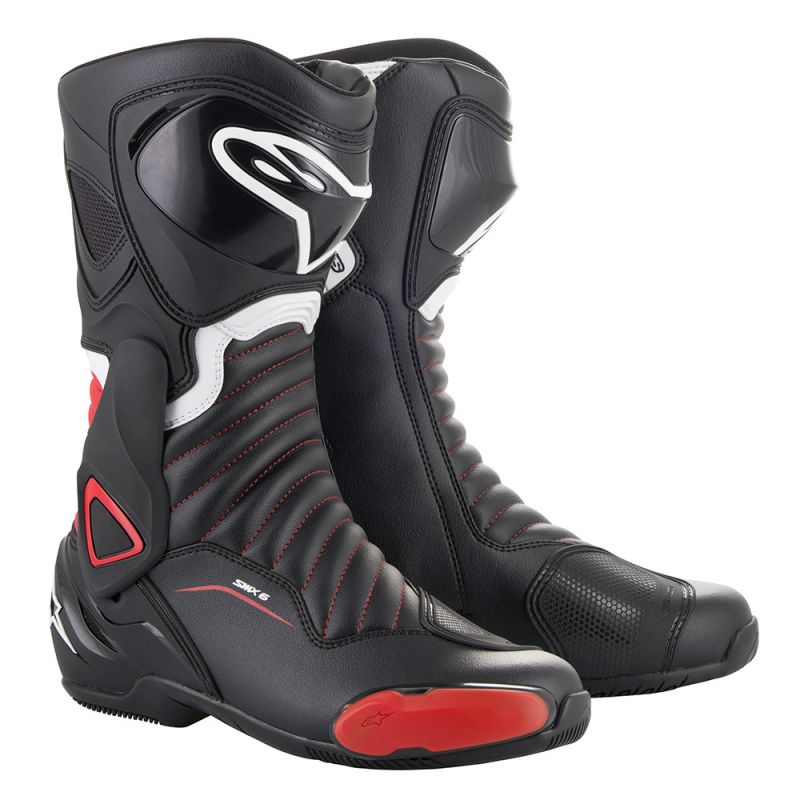 Image of Alpinestars SMX-6 V2 Noir Rouge Bottes Taille 42