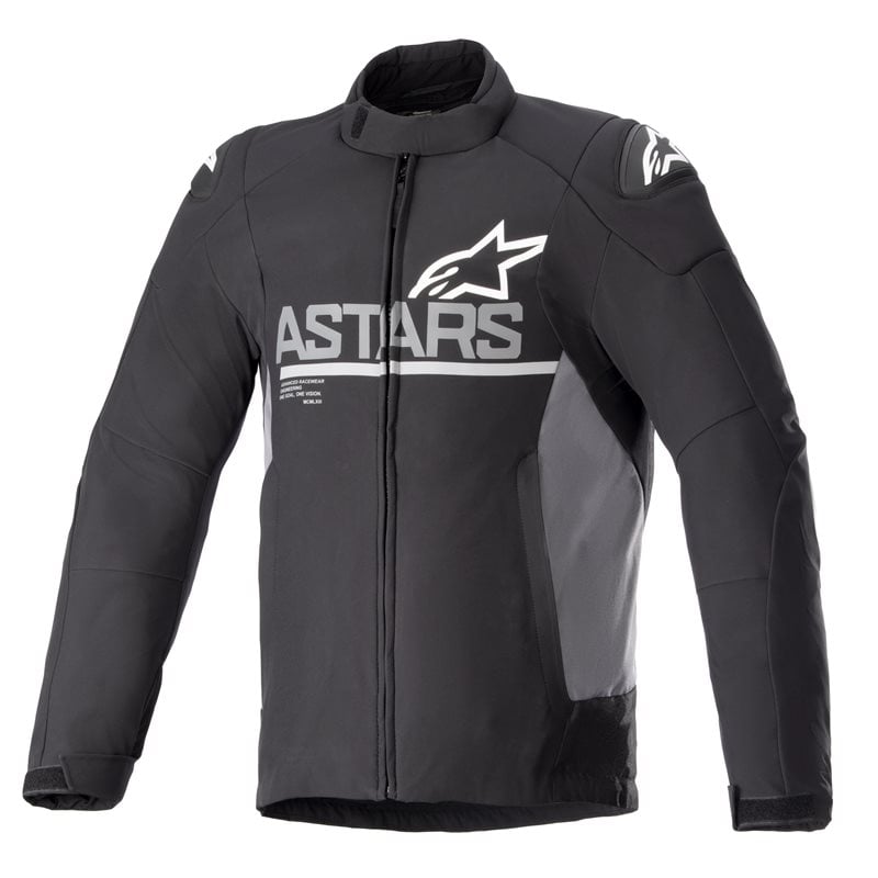 Image of Alpinestars SMX Waterproof Jacket Black Dark Gray Size L EN