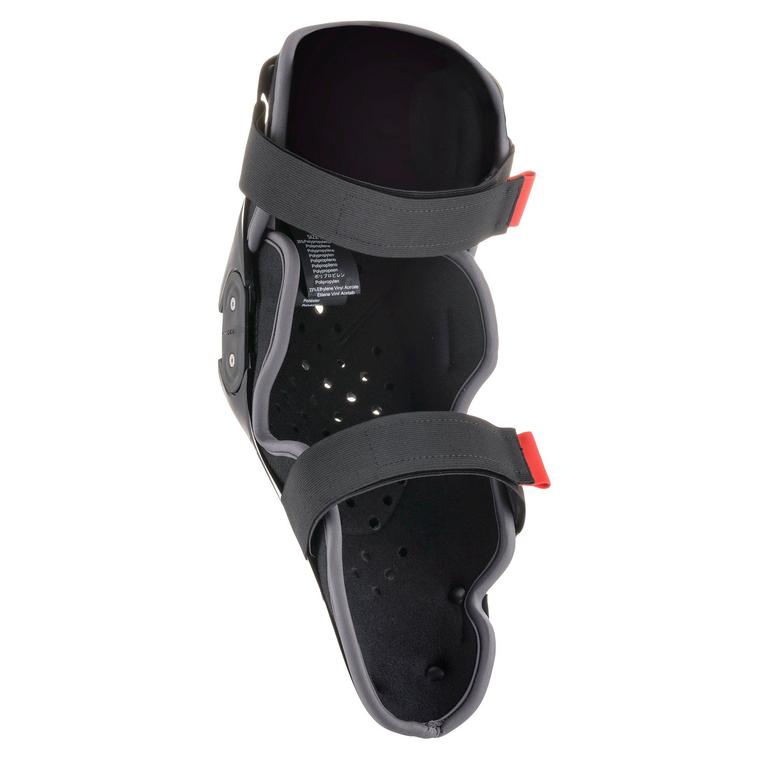 Image of Alpinestars SX-1 V2 Black Red Knee Size 2XL EN