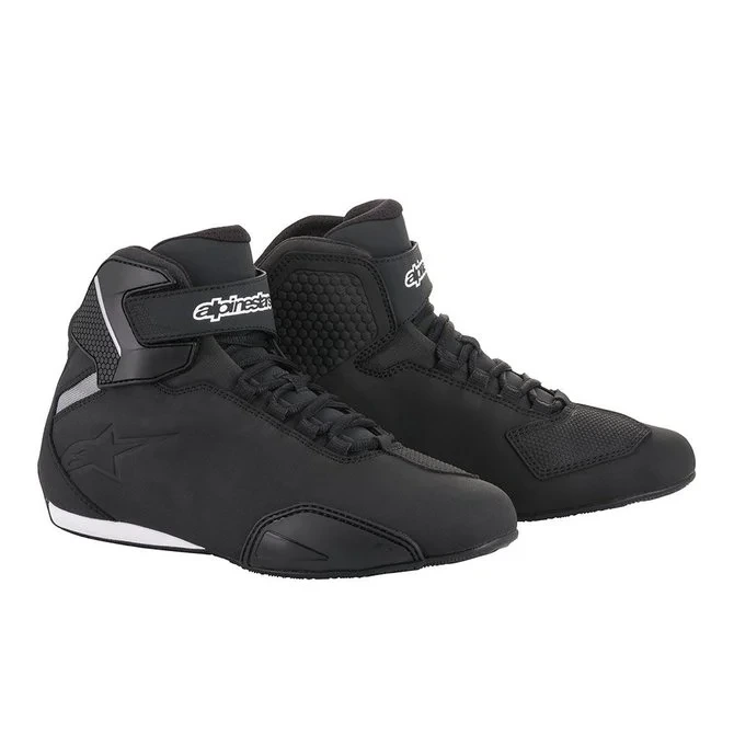 Image of Alpinestars Sektor Shoes Black White Size US 7 ID 8033637144917
