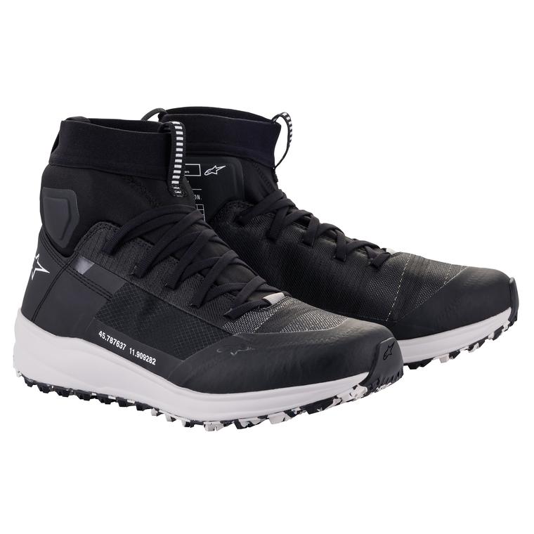 Image of Alpinestars Speedforce Black White Shoes Size US 10 ID 8059175348709