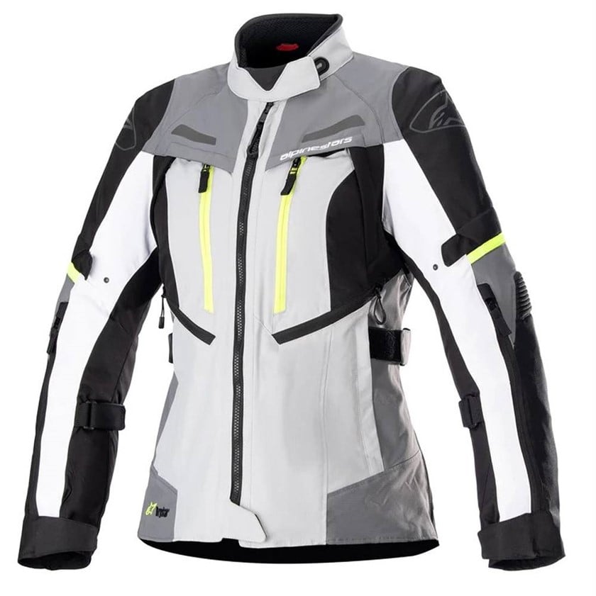 Image of Alpinestars Stella Bogota' Pro Drystar Jacket Ice Gray Dark Gray Größe L