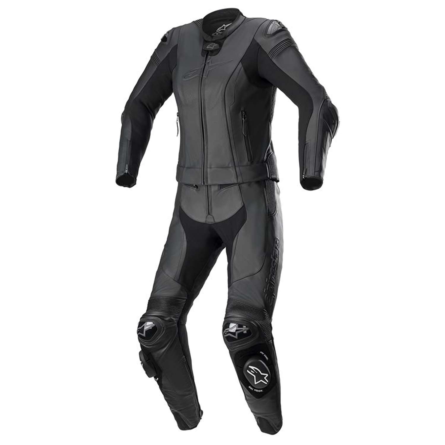 Image of Alpinestars Stella Missile V2 Suit 2Pc Black Black Größe 46