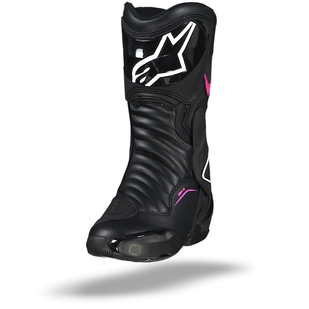 Image of Alpinestars Stella SMX-6 V2 Schwarz Fuchsia Weiß Stiefel Größe 42