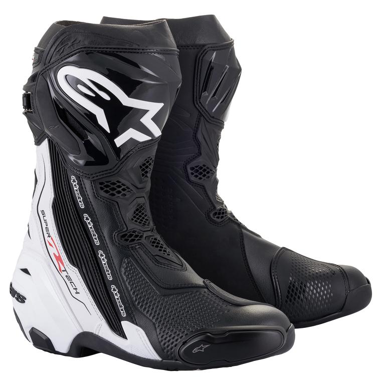 Image of Alpinestars Supertech R Black White Size 40 ID 8059175376306