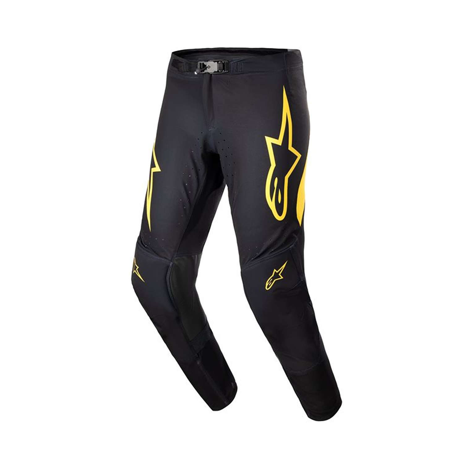 Image of Alpinestars Supertech Ward Pants Black Yellow Size 38 EN