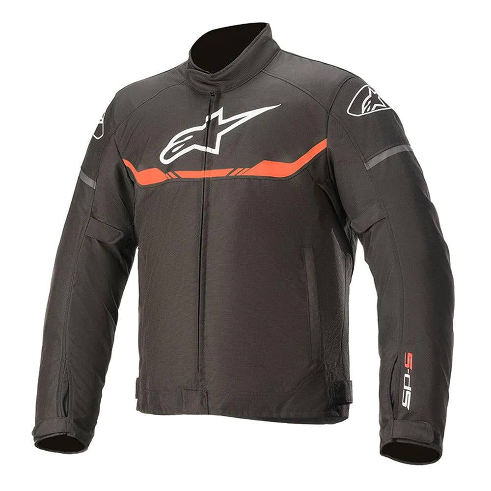 Image of Alpinestars T-SP S Waterproof Jacket Black Red Fluo Größe 3XL