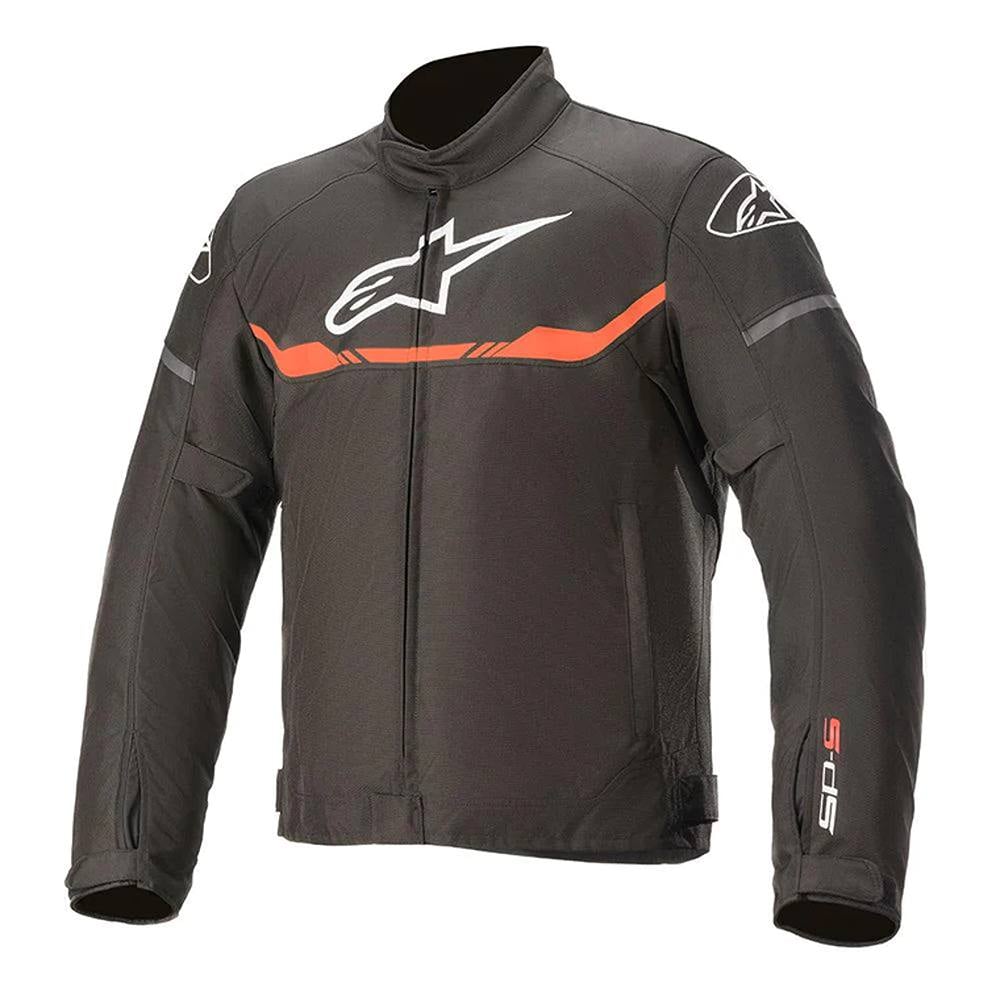 Image of Alpinestars T-SP S Waterproof Jacket Black Red Fluo Taille 4XL