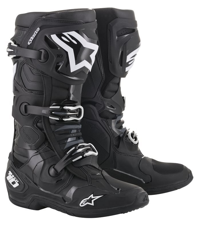 Image of Alpinestars Tech 10 Schwarz Stiefel Größe US 8