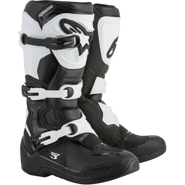 Image of Alpinestars Tech 3 Black White Talla US 15