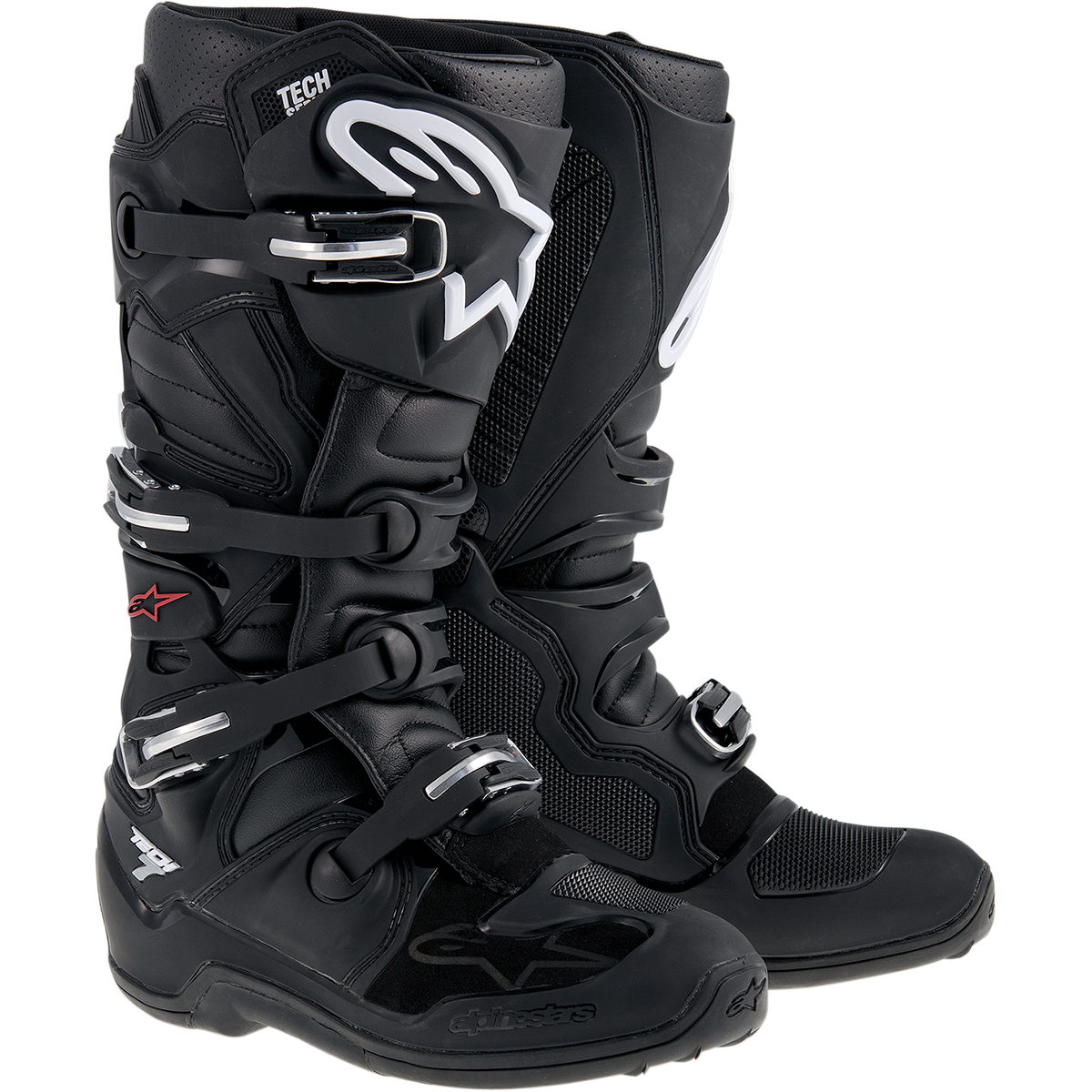 Image of Alpinestars Tech 7 Black Boots Size US 10 EN