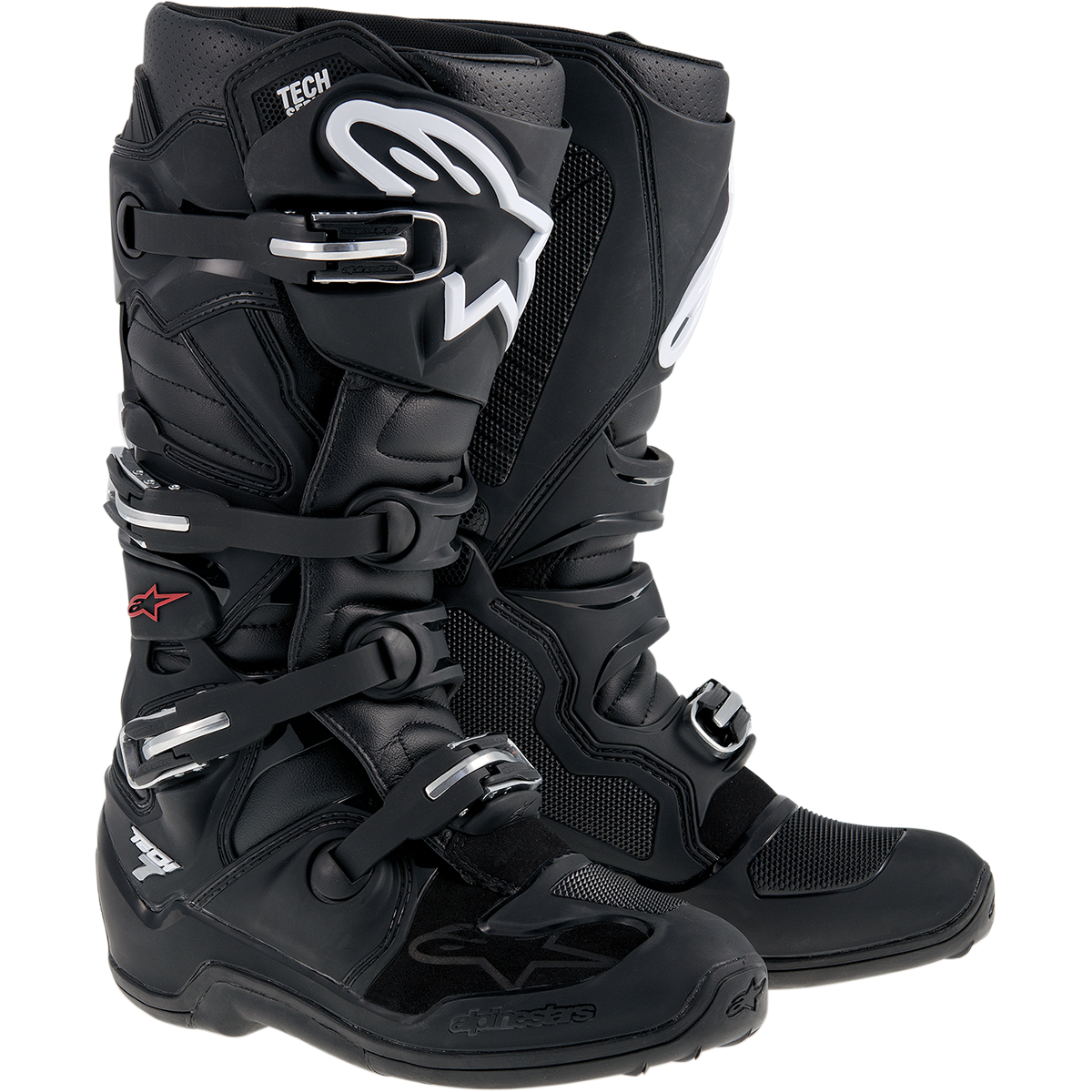 Image of Alpinestars Tech 7 Black Boots Size US 10 ID 8051194438959
