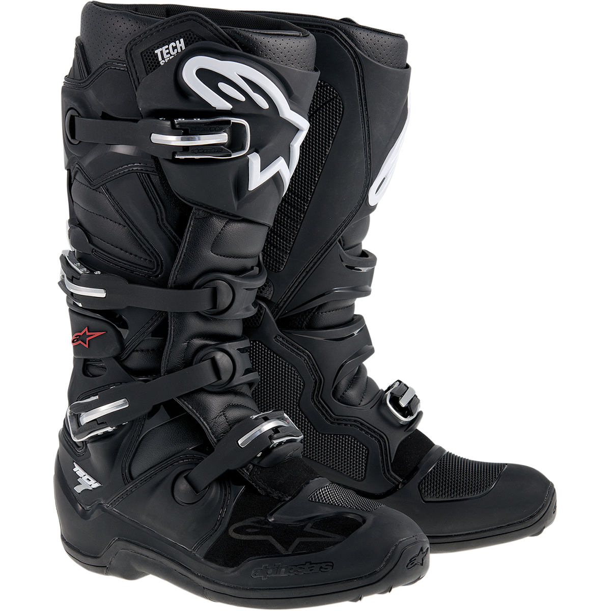 Image of Alpinestars Tech 7 Black Boots Size US 13 EN