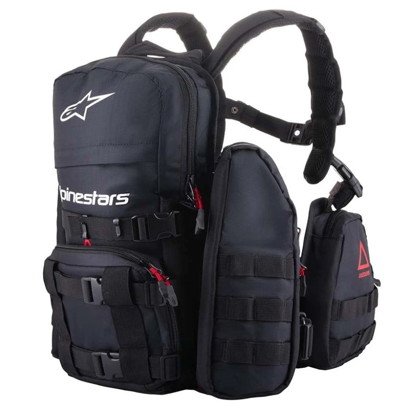 Image of Alpinestars Techdura Tactical Pack Black White Taille