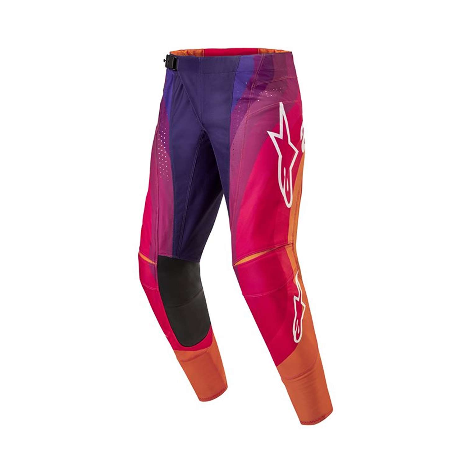 Image of Alpinestars Techstar Pneuma Pants Deep Purple Orange Deep Blue Größe 38