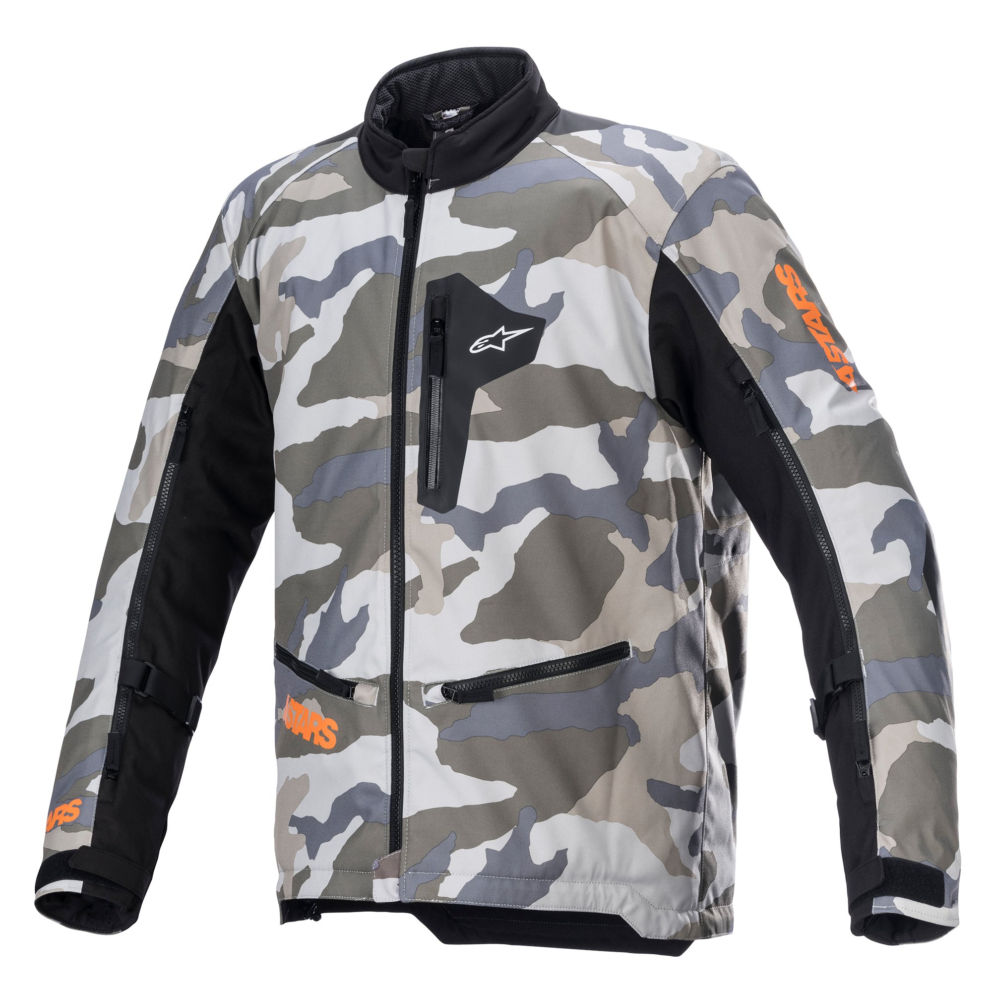 Image of Alpinestars Venture XT Jacket Mojave Camo Fluo Orange Size L EN