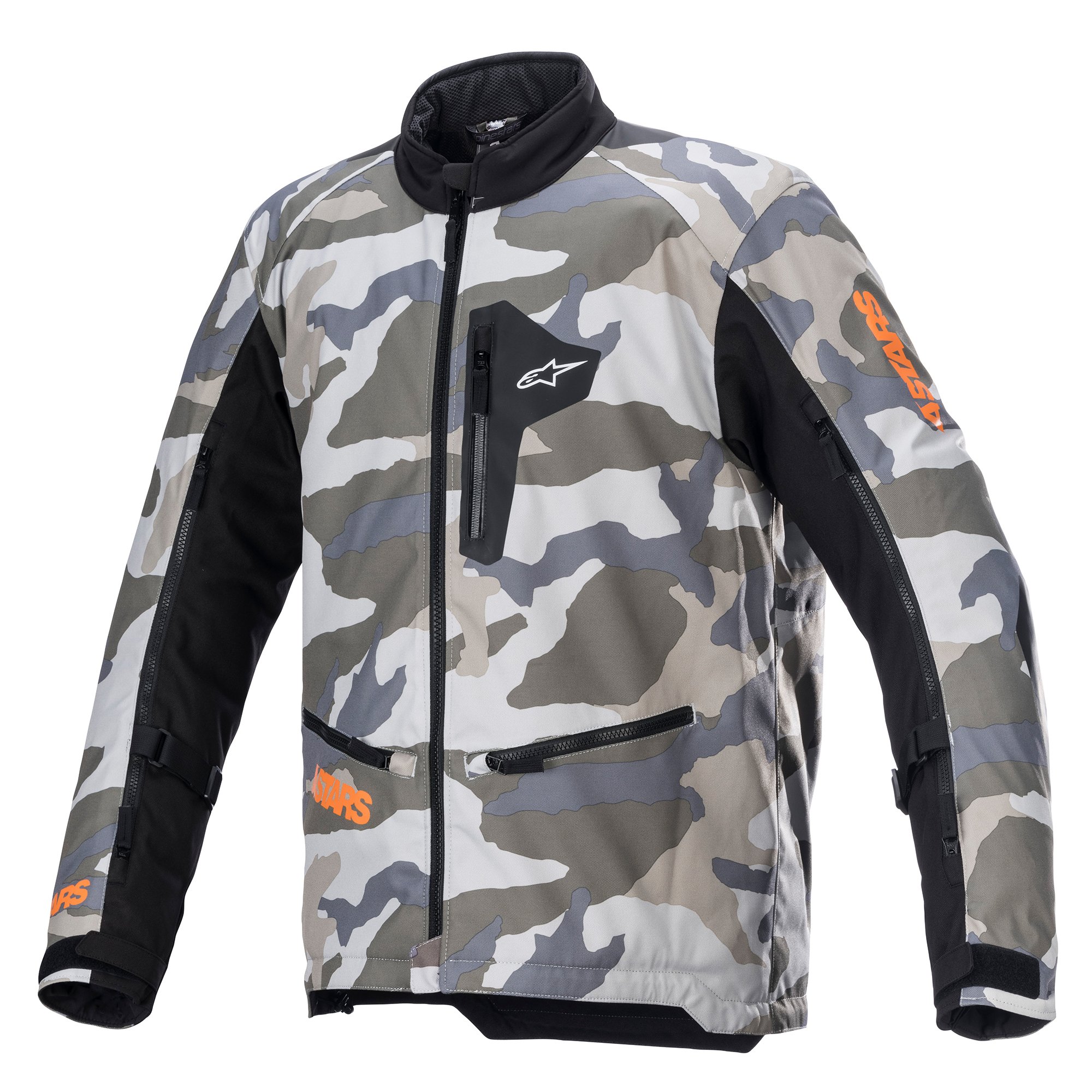 Image of Alpinestars Venture XT Mojave Camo/Orange Fluo Jacke Größe M