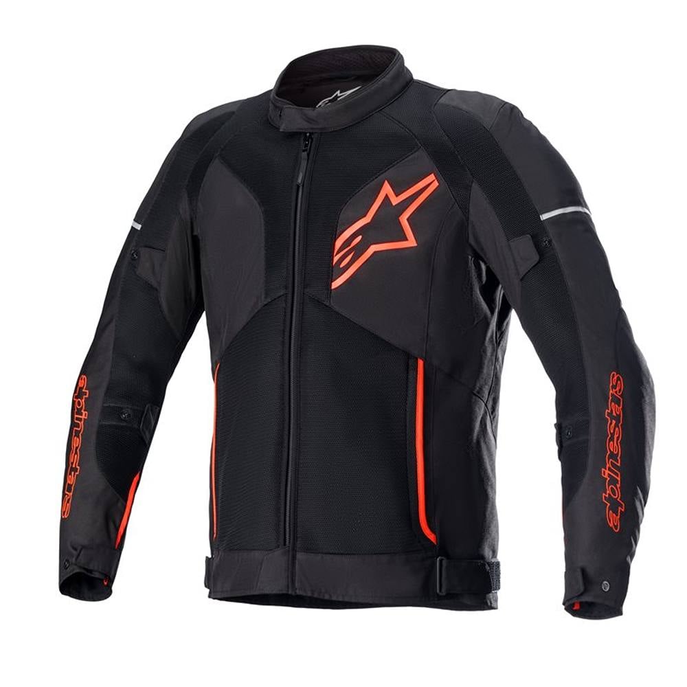 Image of Alpinestars Viper V3 Air Jacket Black Red Fluo Taille S