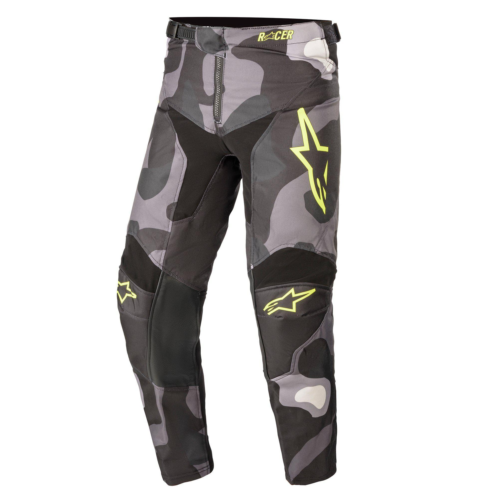 Image of Alpinestars Youth Racer Tactical Gray Camo Yellow Fluo Talla 24