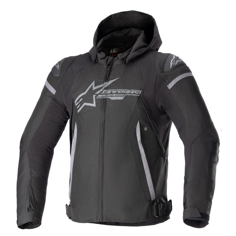 Image of Alpinestars Zaca Waterproof Jacket Black Dark Gray Talla 2XL