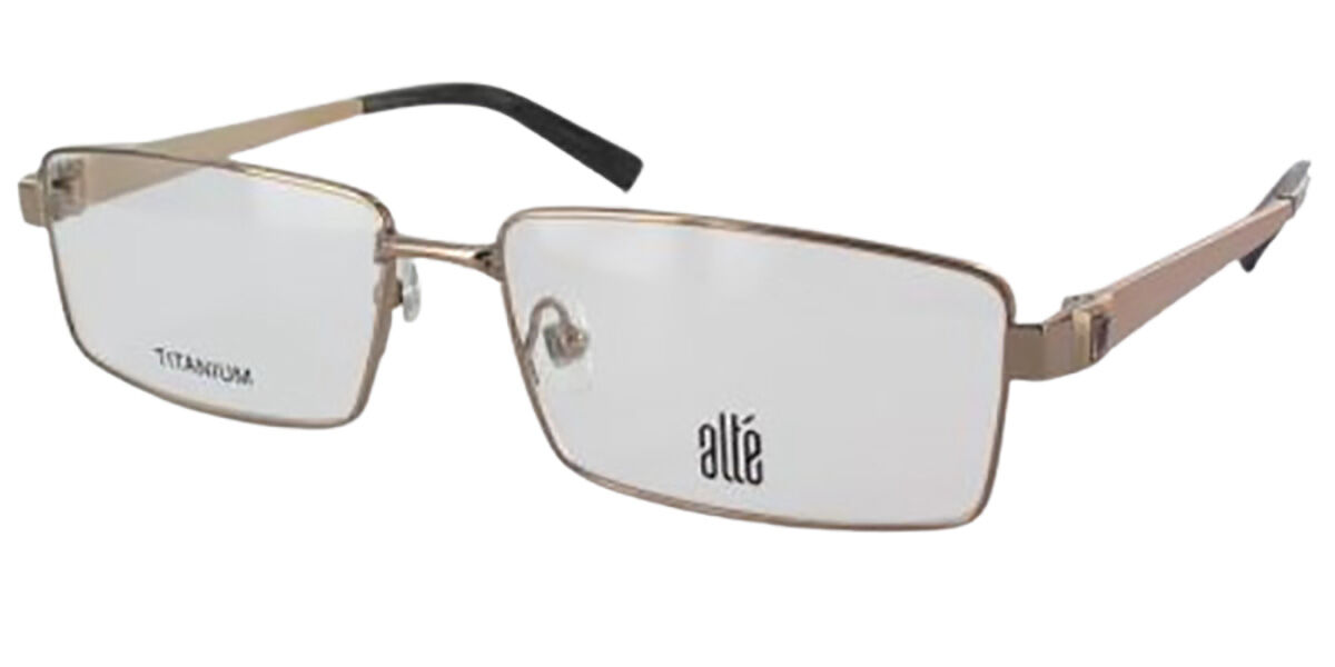 Image of Alte AE3004 20 Óculos de Grau Dourados Masculino BRLPT
