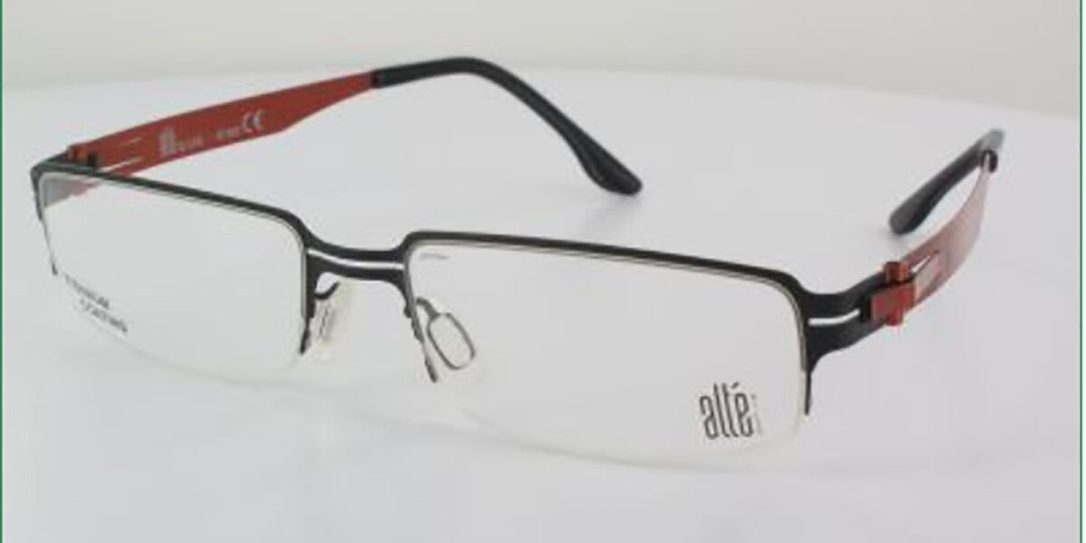 Image of Alte AE5000 126 Óculos de Grau Pretos Masculino PRT