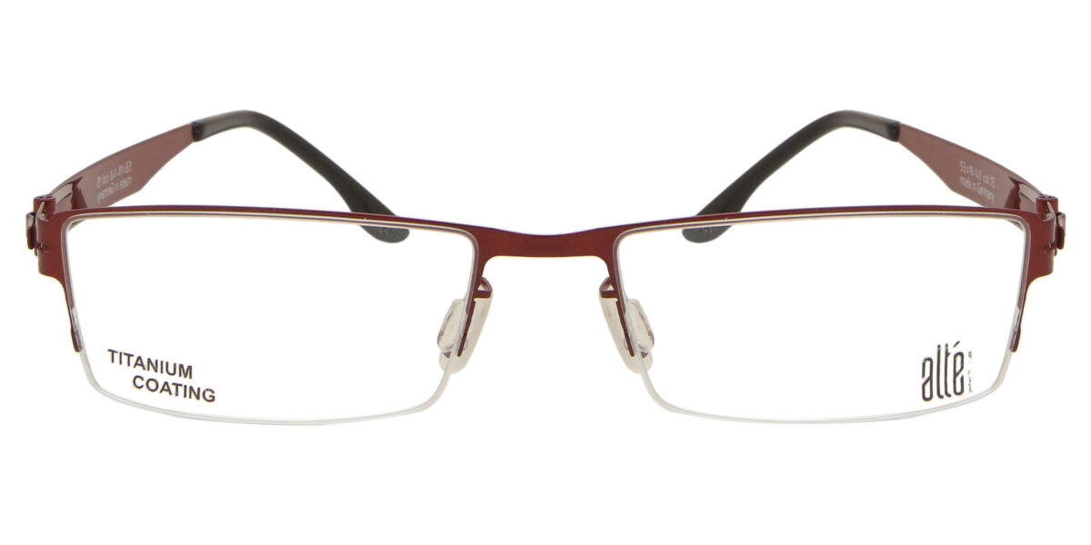 Image of Alte AE5606 15 Óculos de Grau Vermelhos Masculino BRLPT