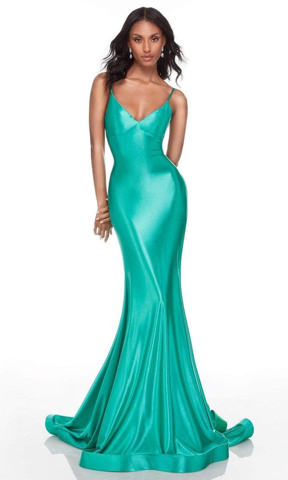 Image of Alyce Paris - 61169 Long V-Neck Mermaid Gown