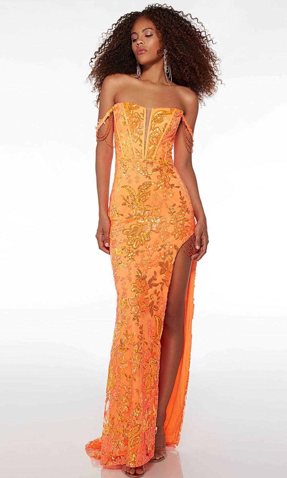 Image of Alyce Paris 61550 - Sequin Embellished Corset Prom Dress