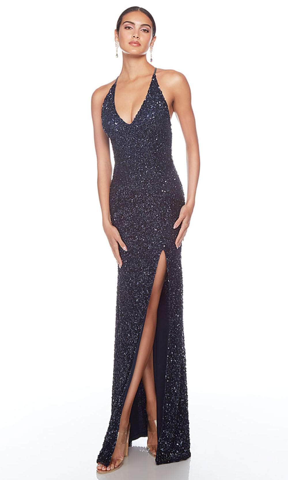 Image of Alyce Paris 88001 - Open Style Back Evening Dress