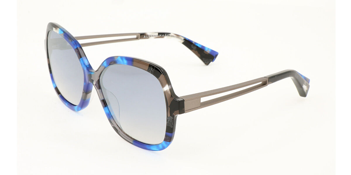 Image of Alyson Magee AM5006 610 Óculos de Sol Azuis Masculino BRLPT