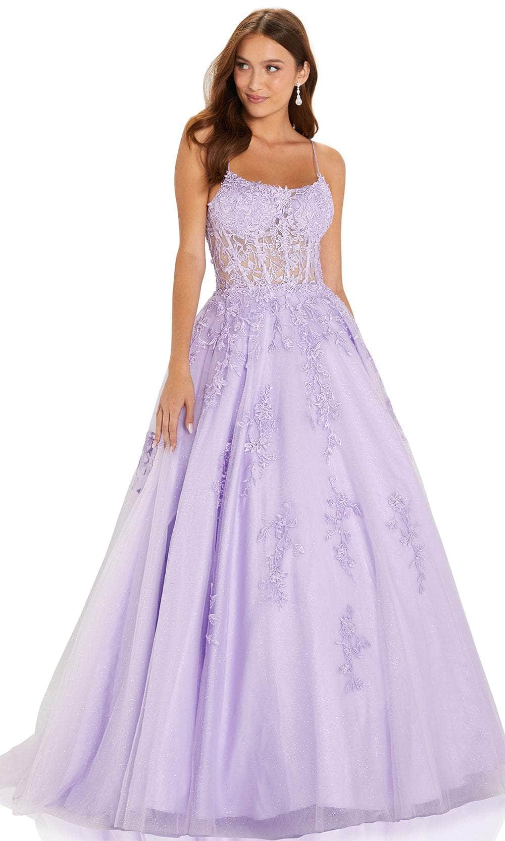 Image of Amarra 88584 - Embroidered Sleeveless Ballgown