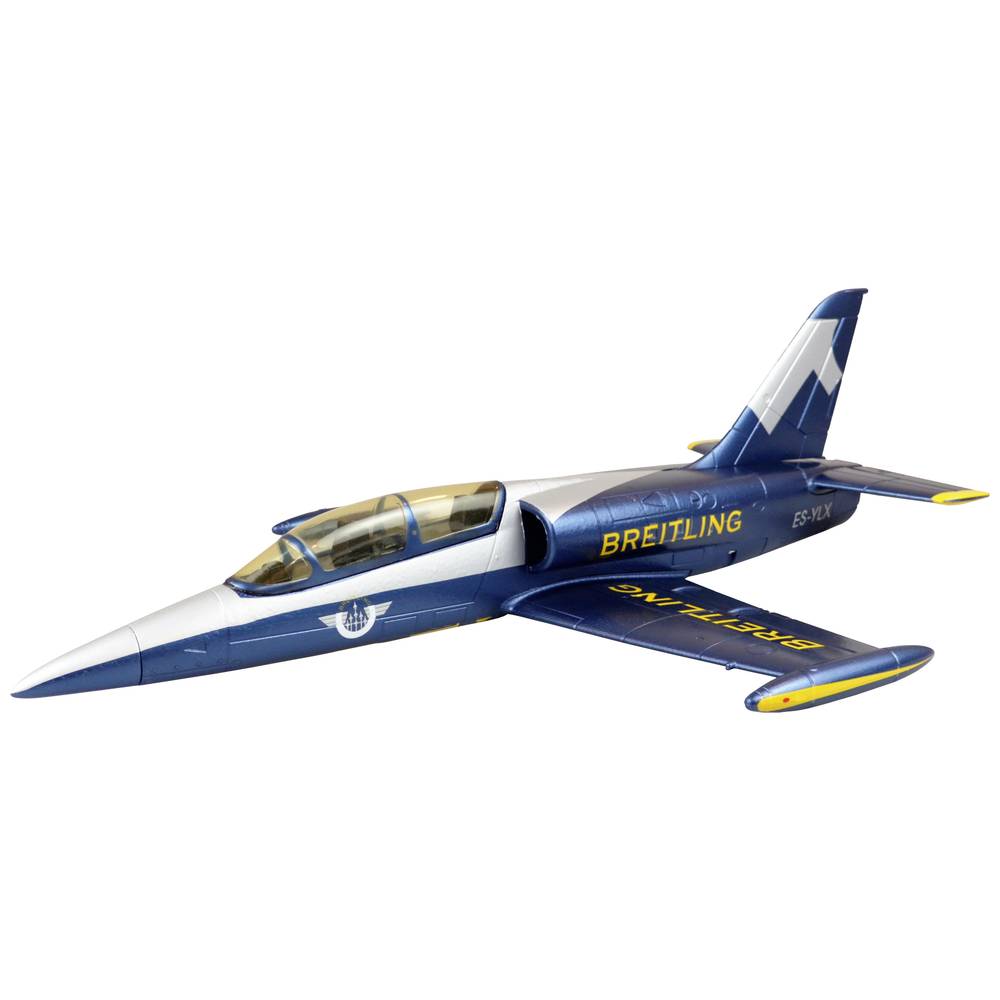 Image of Amewi AMXFlight L-39 Albatros Blue Yellow Silver RC model jet fighters PNP 550 mm